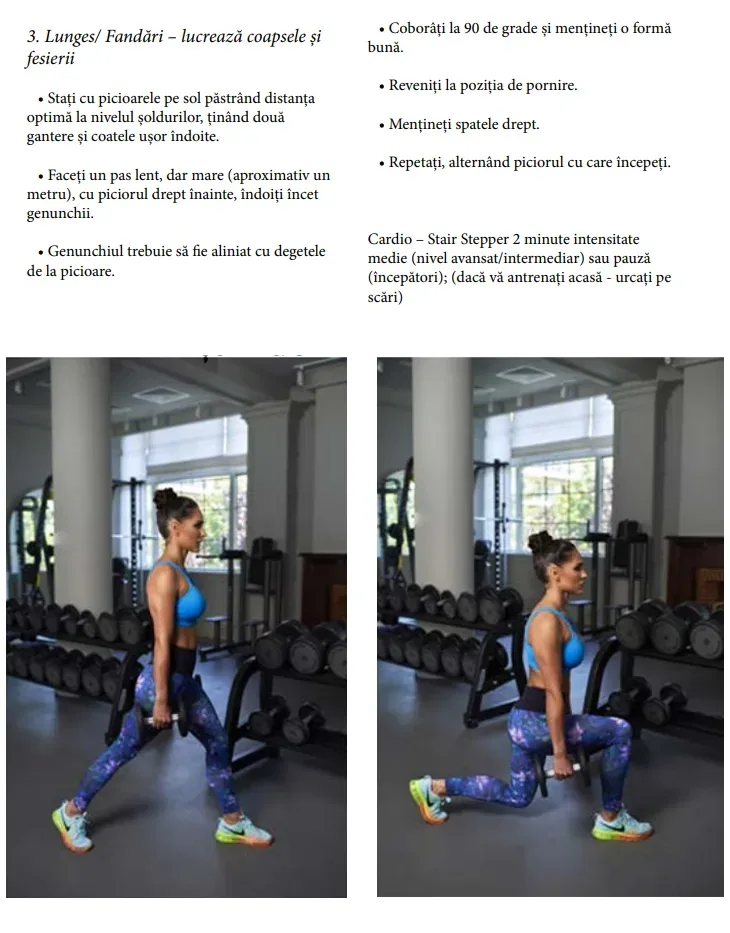 Lunges / fandari