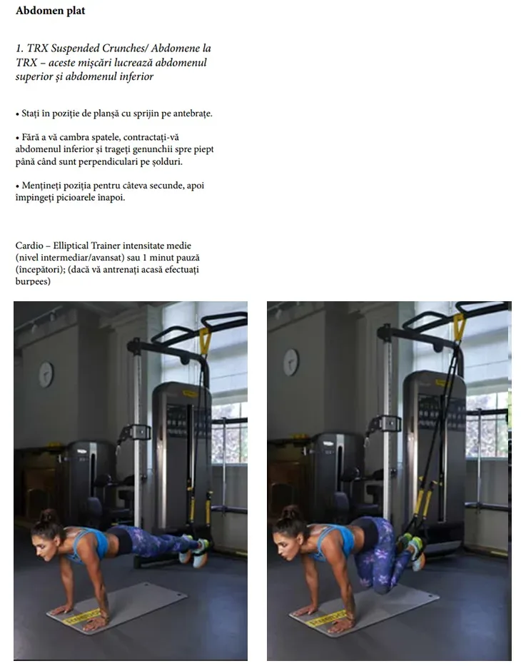 Exercitiu pentru abdomen plat